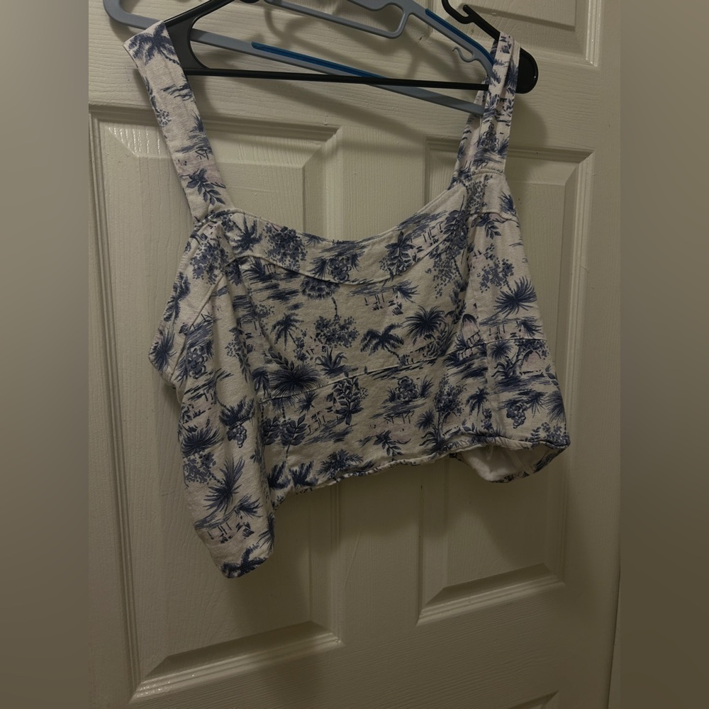 Abercrombie & Fitch Women's multi Crop-top xxl